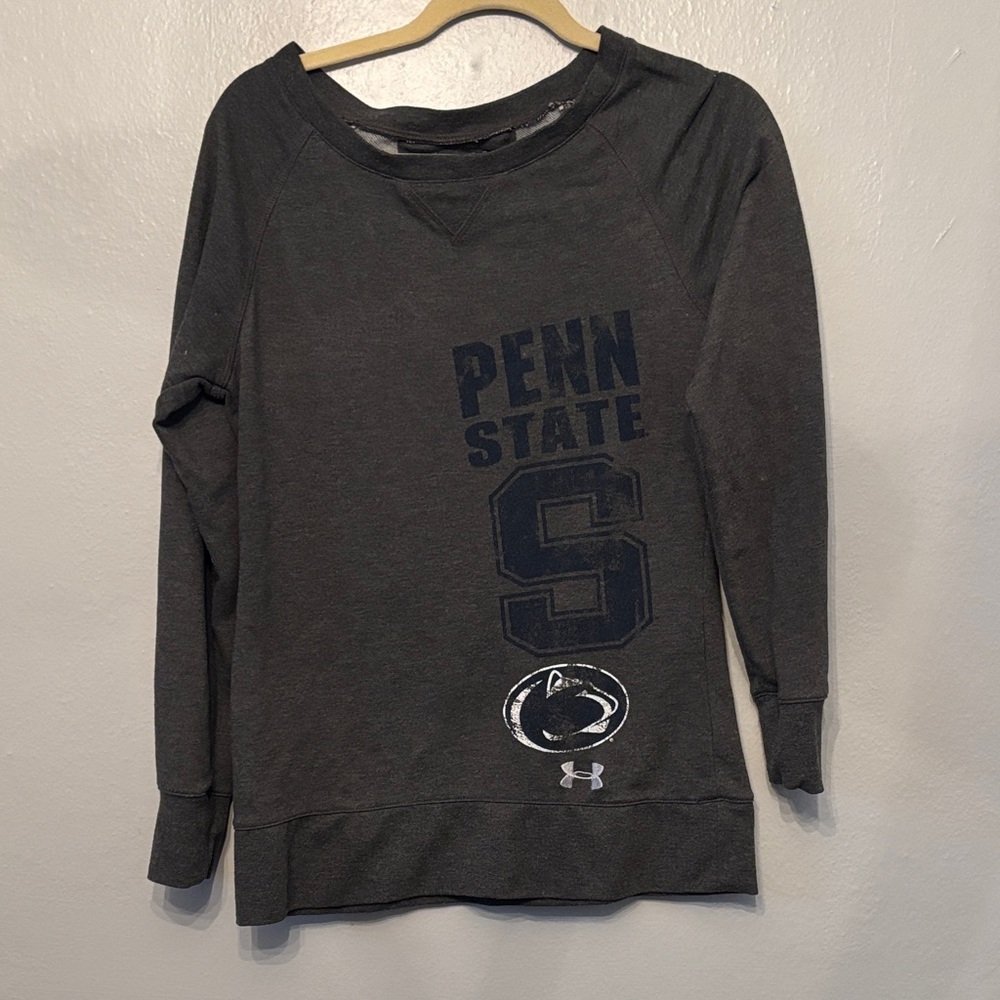 Under Armour Women's Dark Gray Penn State Sweater medium